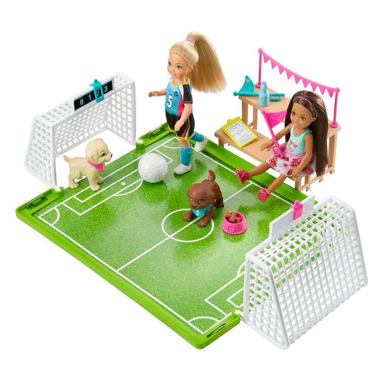 Barbie Chelsea Soccer Playset