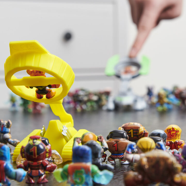 Million Warriors, 20-Pack Collectible Figures, 1 Launcher, Collector's Poster, Guaranteed 1 Rare Warrior in Every Pack (Styles May Vary)