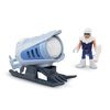 Fisher-Price Imaginext DC Super Friends Captain Cold and Ice Cannon Action Figure - English Edition