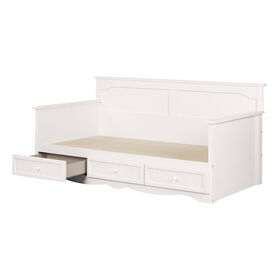 Meubles South Shore, Daybed with Storage - Pure White