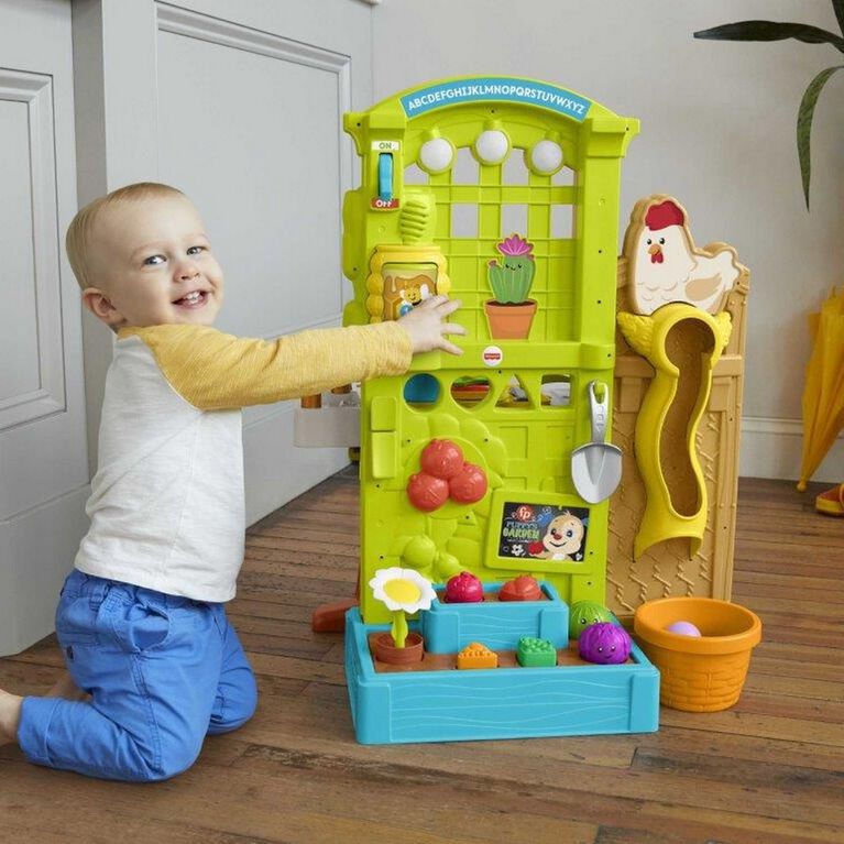 Fisher-Price - Rires et Éveil - Plaisirs du jardin à la cuisine - Version anglaise et française