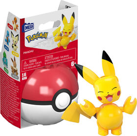 MEGA Pokémon Pikachu Building Toy Kits with Action Figure