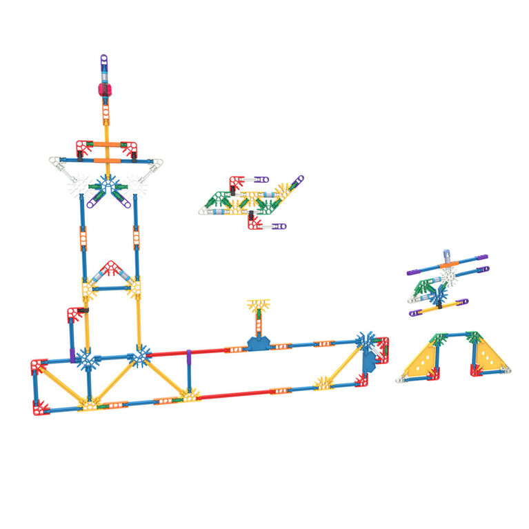 K'NEX Classics 325 pièces/20 ensemble de construction de constructeurs de villes modèles