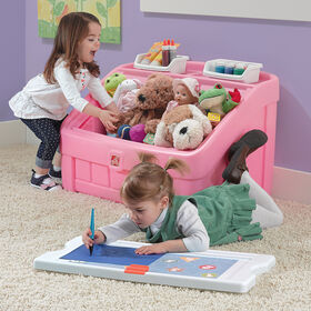 Step2 2-in-1 Toy Box and Art Lid - Pink