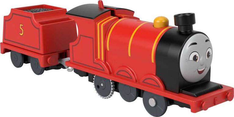 Thomas et ses amis Locomotive James motorisée et wagon