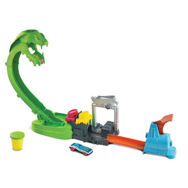 Hot Wheels HW City Cobra Cave Track Set