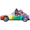 Rainbow High Color Change Car - Convertible Vehicle, 8-in-1 Light-Up, Multicolor Changing Car