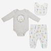 Pooh ens.Pantalon Unisexe Beige 3/6M