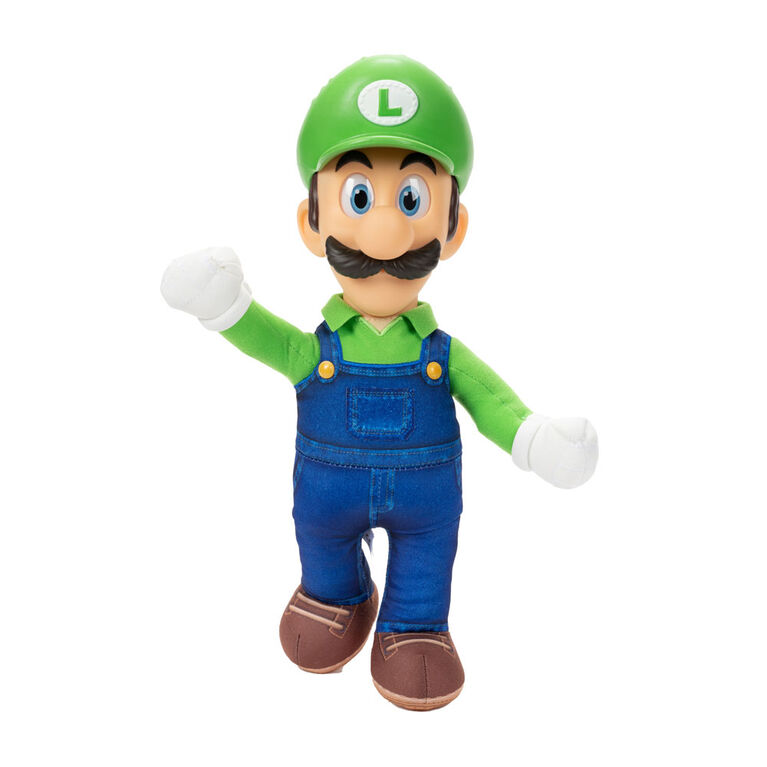 Super Mario Gmsm6p01luiginew Bros – Licence Officielle Nintendo 24 cm Luigi  en peluche : : Jeux et Jouets