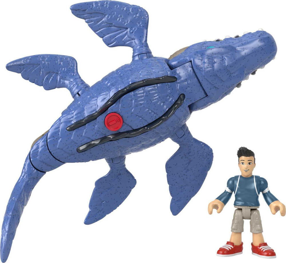 Imaginext jurassic 2025 world mosasaurus