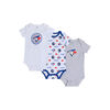 Snugabye Toronto Blue Jays 3 Piece Infant Bodysuit Set 9-12 Months