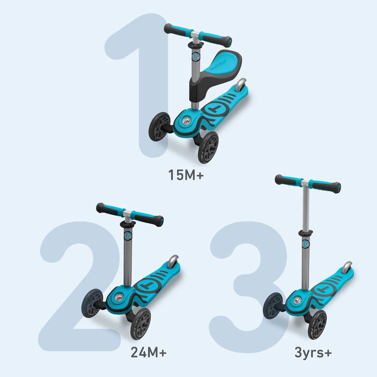 smarTrike T1 Scooter - Blue
