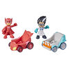 PJ Masks Owlette vs Romeo Battle Racers Preschool Toy, Vehicle and Action Figure