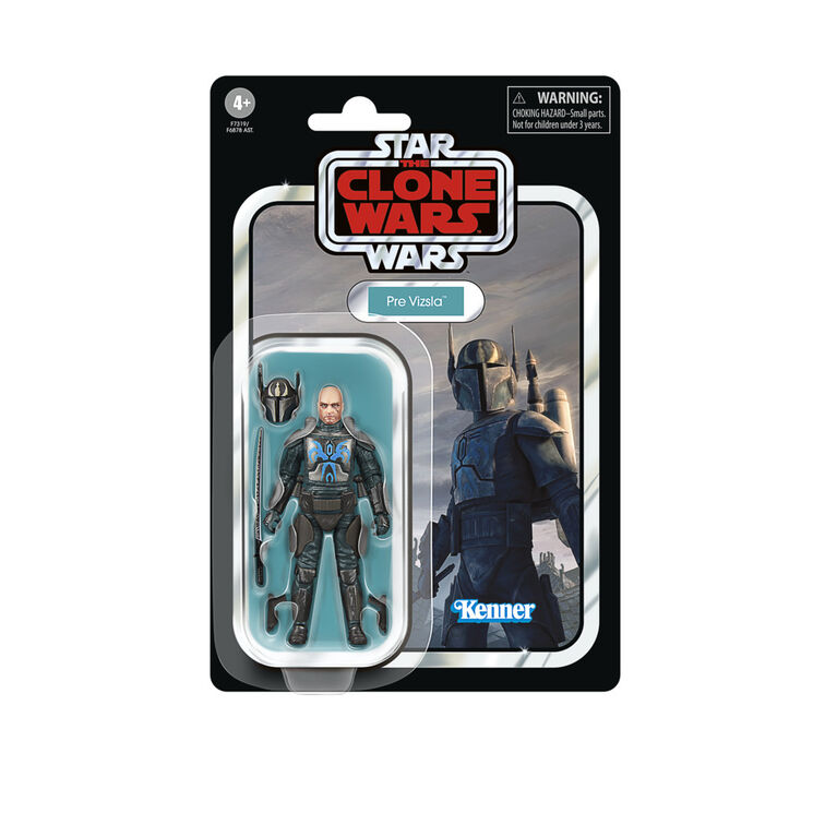 Star Wars The Vintage Collection Pre Vizsla, Star Wars: The Clone Wars 3.75 Inch Action Figures