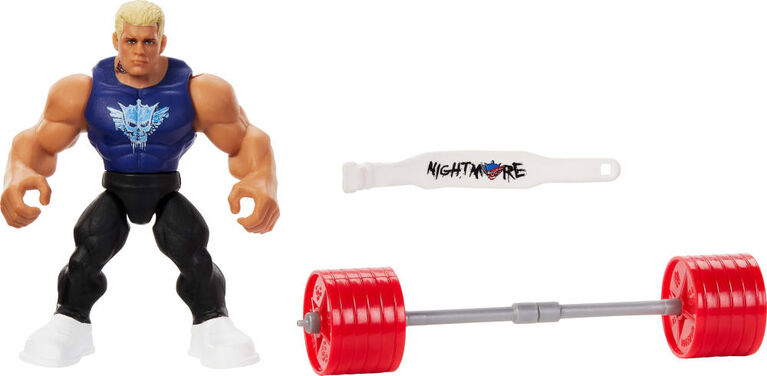 WWE Knuckle Crunchers Figurine articulée et acc. Cody Rhodes