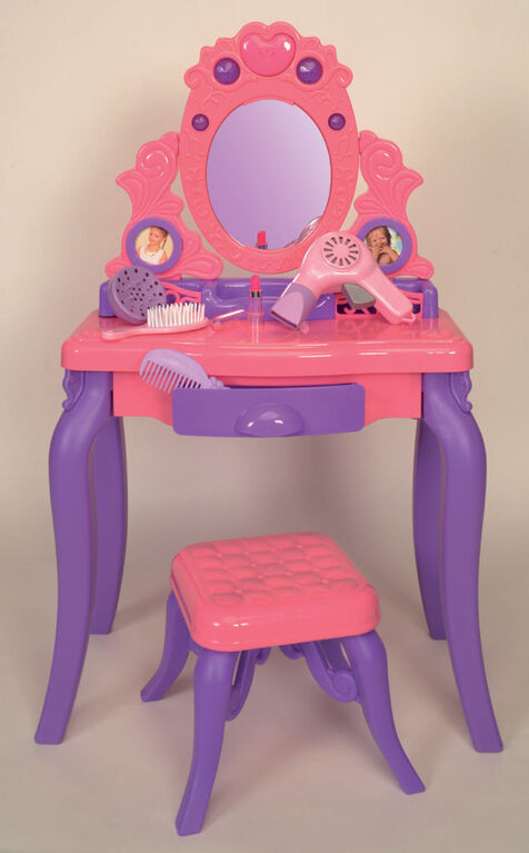 Coiffeuse avec lumière et son