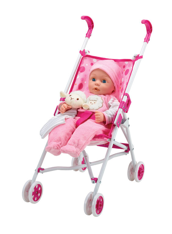 Poussette canne Baby Born Fille poignee 53 cm - Pour poupon et