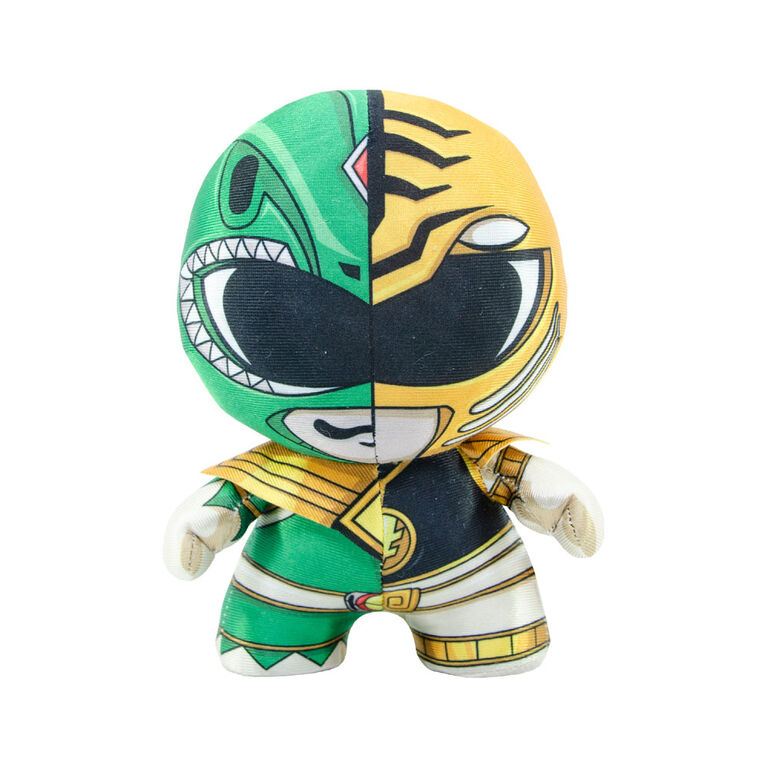 YuMe DZNR Premium Plush in a Box - Power Rangers Golden Age Edition - GREEN/ WHITE RANGER