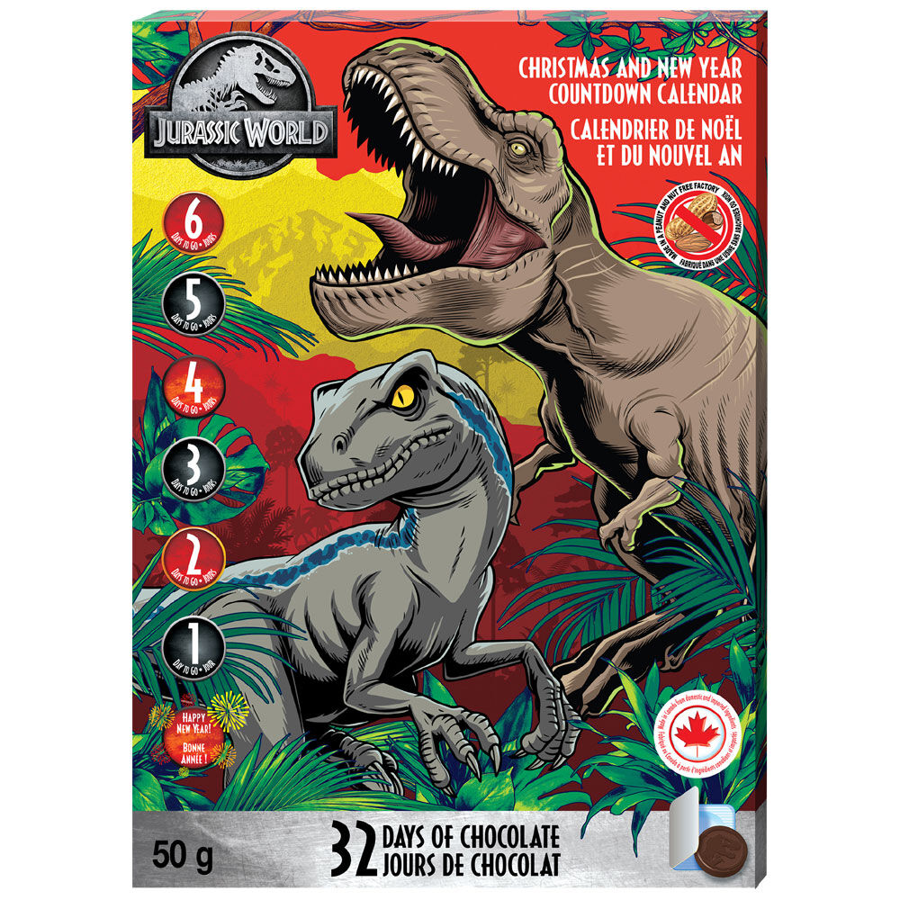 Lego jurassic world advent calendar hotsell