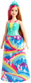 Poupée Barbie Princesse Barbie Dreamtopia, avec mèche rose