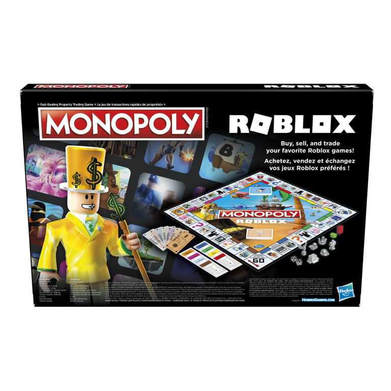 Monopoly: Roblox 2022 Edition Game, Monopoly Board Game