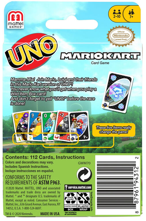 UNO Mario Kart