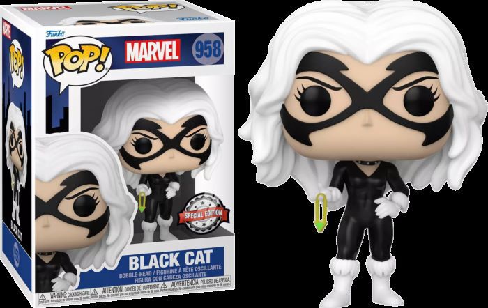 Funko POP Marvel Animated Spider Man Black Cat R Exclusive