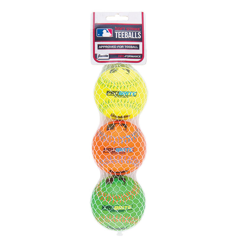 MLB 3 Pack Neon Balls