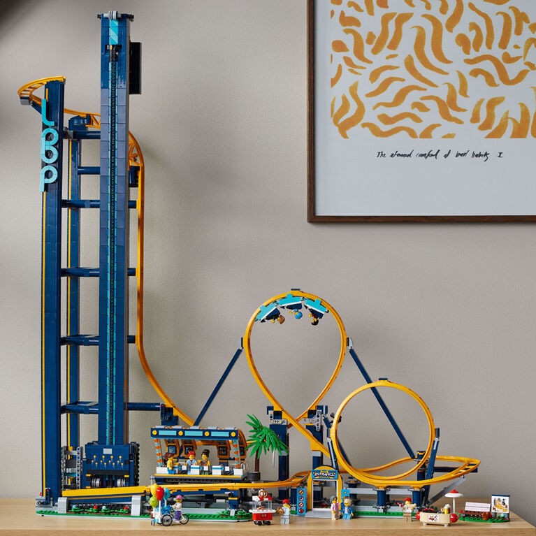 LEGO Montagne russe 10303 Ensemble de construction (3 756 pièces)