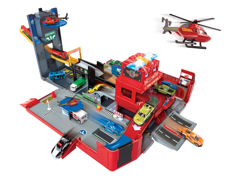Folding Fire Truck Playset - Assortment May Vary | Toys R Us Canada
