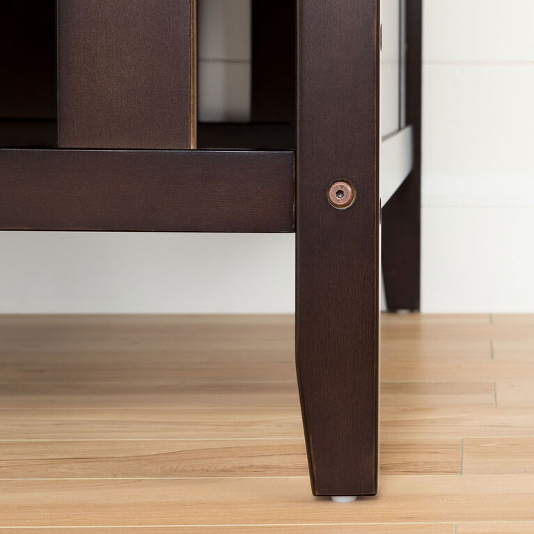 Angel Crib And Toddler Bed Convertible Nursery Furniture For Your Baby Espresso Toys R Us Canada