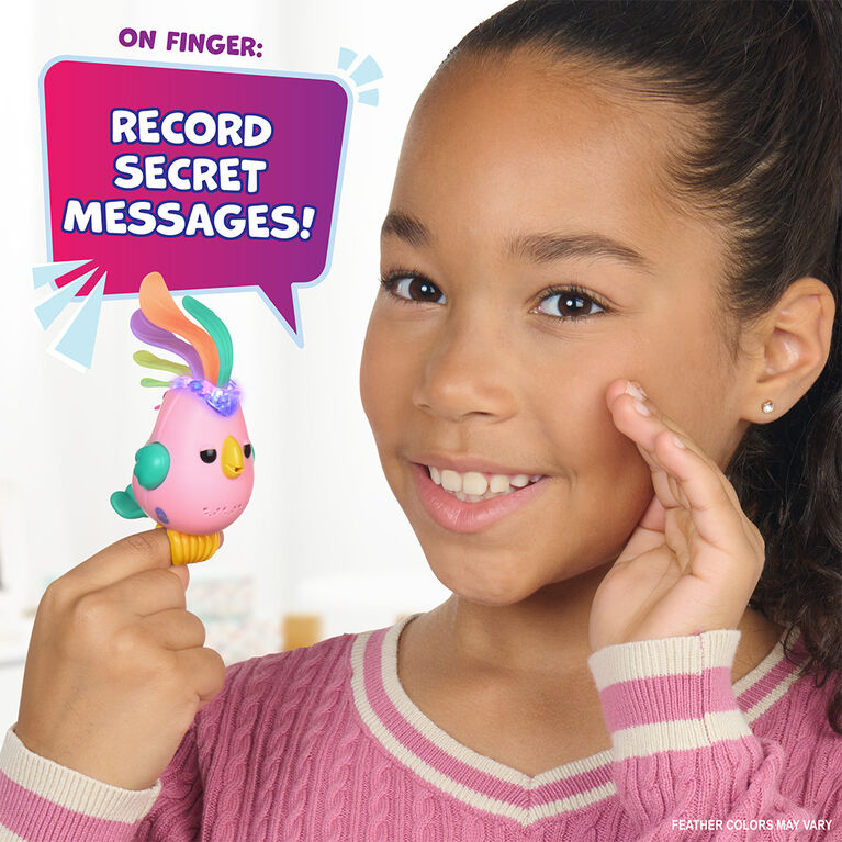 Fingerlings Sweet Tweets Interactive Bird: Debbie, Pink