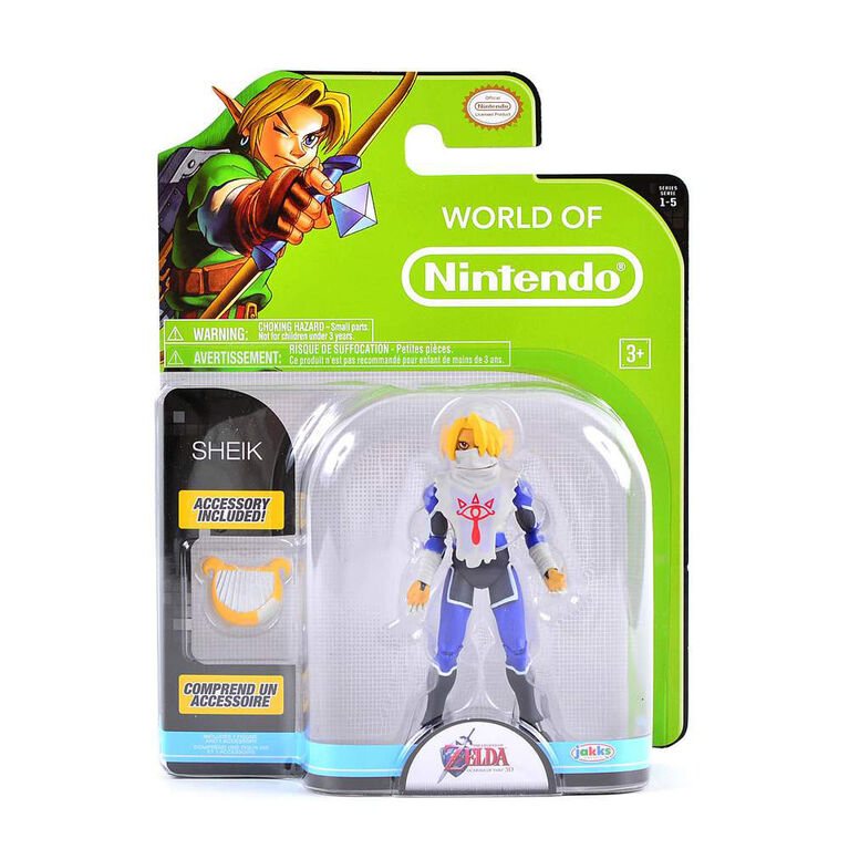 Nintendo - World of Nintendo Figures - Sheik Ocarina of Time