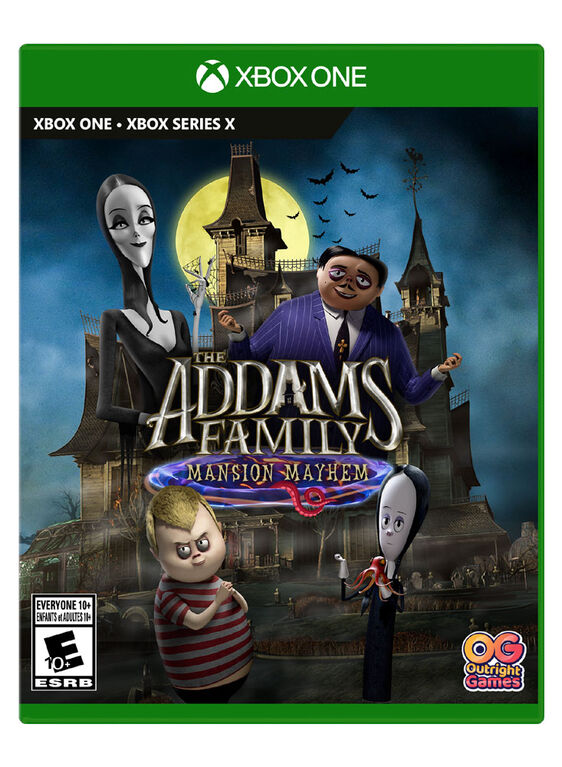 Xbox - The Addams Family Mansion Mayhem