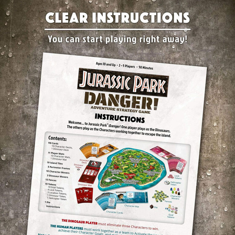 Ravensburger - Jurassic Park Danger!  - Version anglaise