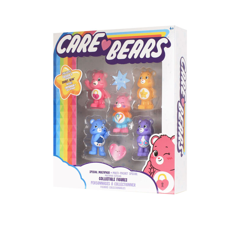Care Bears - Collectible Figures Multipack - 5 Care Bears in One Pack  - R Exclusive