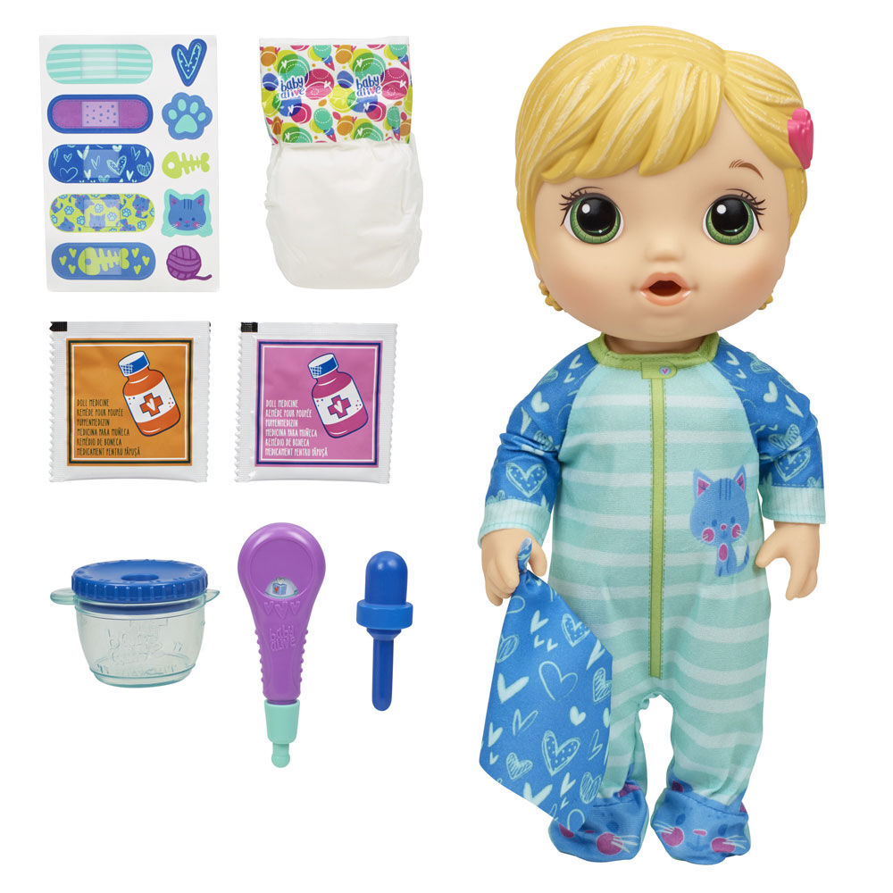 baby alive blonde hair
