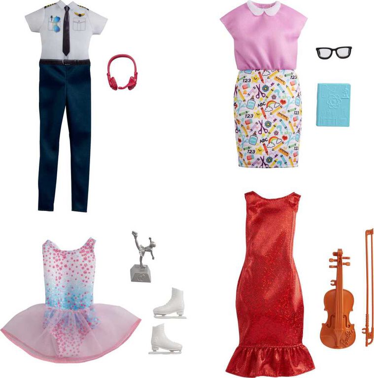 Barbie Fashion Pack, Career Doll Clothes for Barbie with 1 Outfit & Accessories