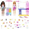 Barbie Beach Boardwalk Playset with Barbie "Brooklyn" and "Malibu" Dolls, 2 Stands and 30+ Accessories