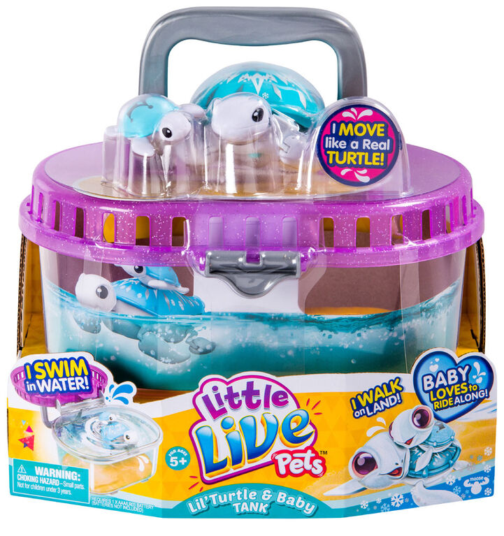 Little Live Pets -Lil' Turtle & Baby Tank | Toys R Us Canada