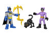 Imaginext DC Super Friends Batman and Catwoman - English Edition