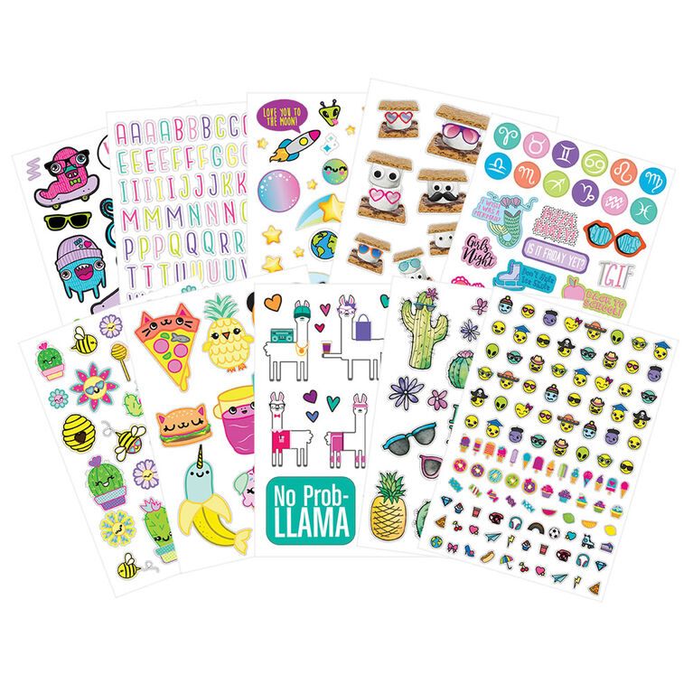 1000+ Ridiculously Cute Stickers - English Edition