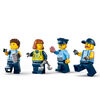 LEGO City Le Garage de Personnalisation de Voitures de Police, Ensemble de Jeu pour Héros de la Vie Réelle de 6 Ans et Plus 60457