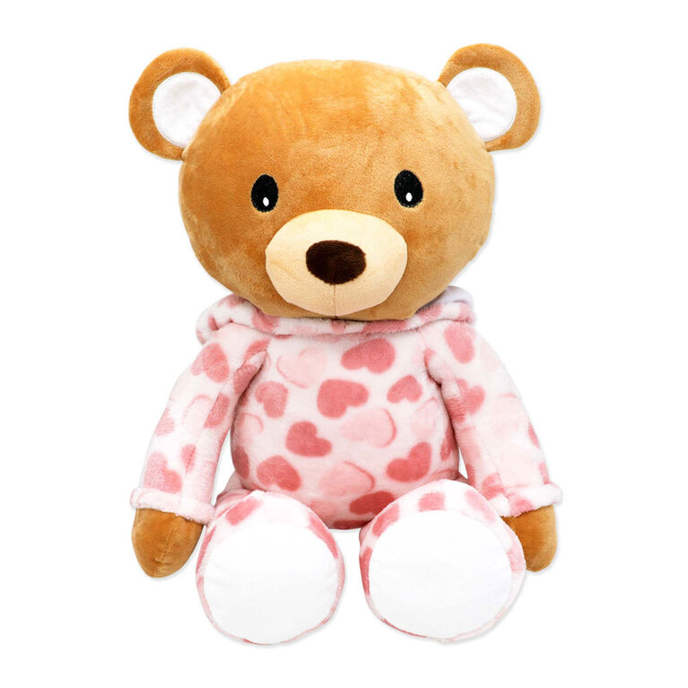 Jesse & Lulu Lounge Ours pyjama : Coeur rose