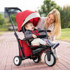 smarTrike STR5 - tricycle pliant bébé - Mélange Rouge