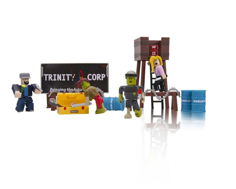 Roblox Zombie Attack Figure Set - roblox zombie attack playset canada