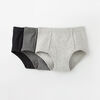 12-24m caleçons en coton biologique - gris