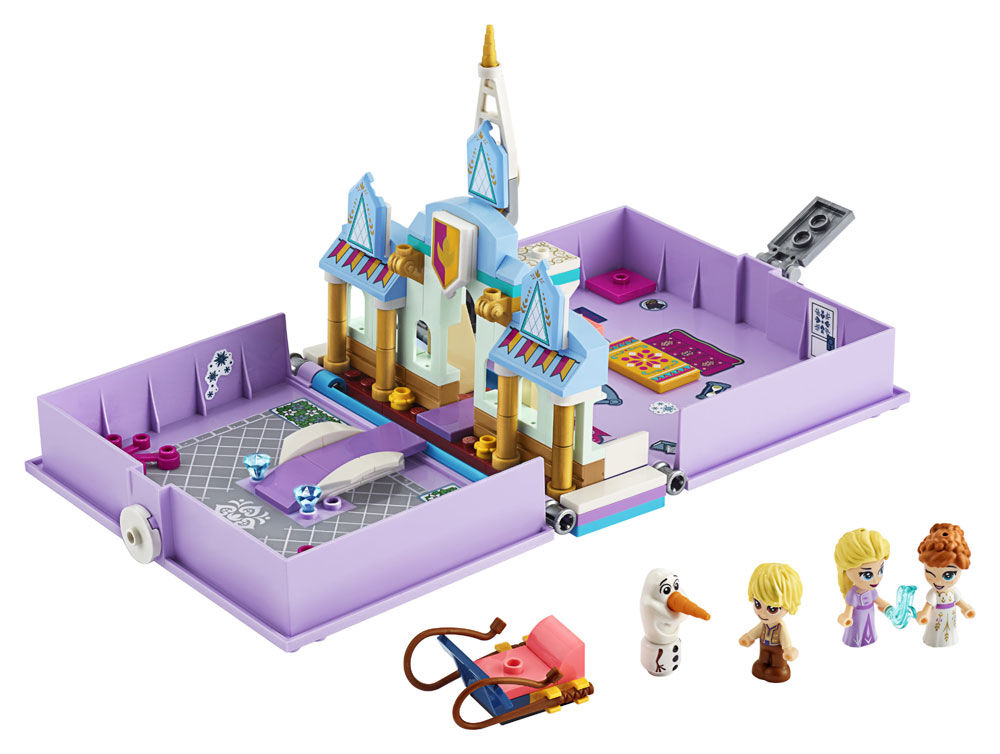 LEGO Disney Princess Anna and Elsa s Storybook Adventures 43175 133 pieces