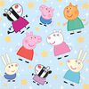 Peppa Pig Luncheon Napkins, 16 pieces