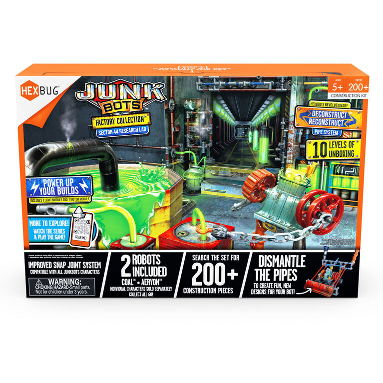 Hexbug Junkbots Sector 44 Research Lab